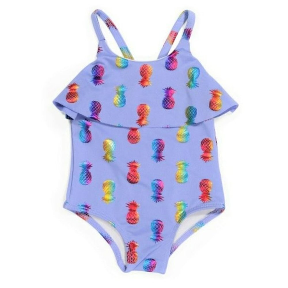 NWT PENELOPE MACK Infant 1-Piece Pineapple Swimsuit